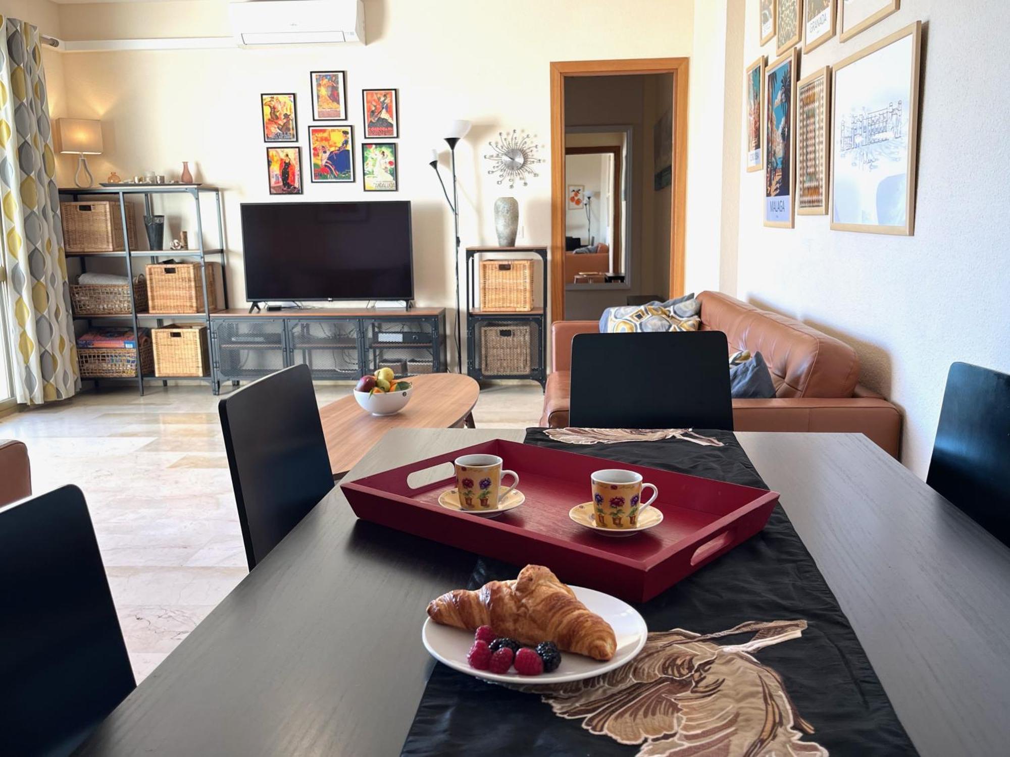 Calabella 1 Pirate View, Frontline Beach La Cala De Mijas, Wi-Fi Ngoại thất bức ảnh